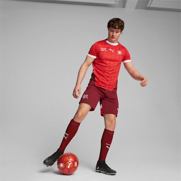 Switzerland 2024 Shorts Men, Team Regal Red-PUMA Red, extralarge