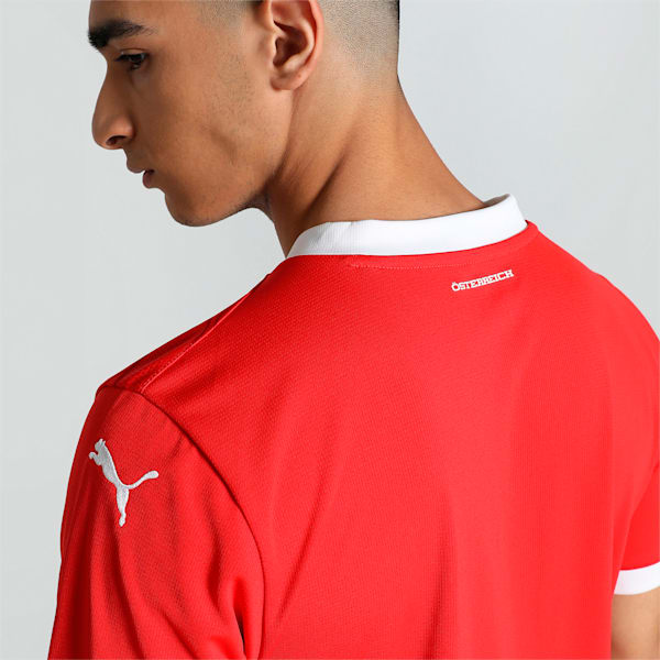 Austria 2024 Men's Home Football Jersey, PUMA Red-Chili Pepper, extralarge-IND