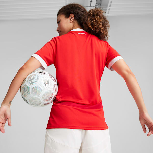 Austria 2024 Home Jersey Women, PUMA Red-Chili Pepper, extralarge