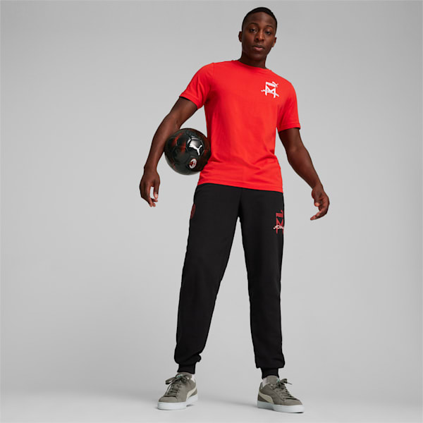 AC Milan Ftblicons Men's Tee, PUMA Red, extralarge