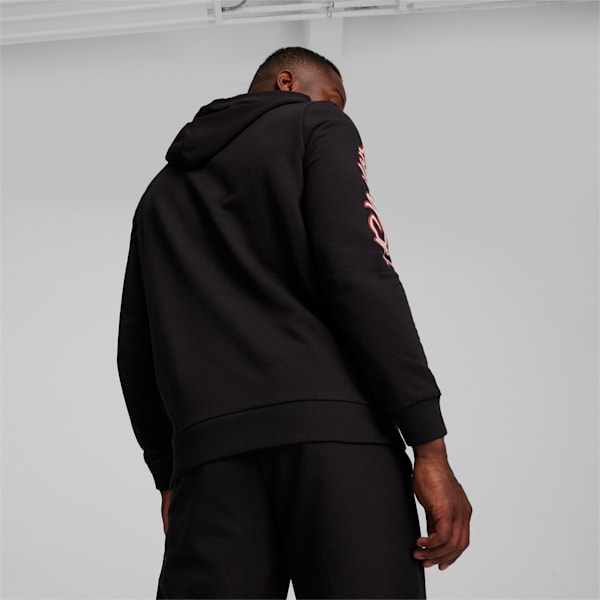 AC Milan Ftblicons Men's Hoodie, PUMA Black, extralarge