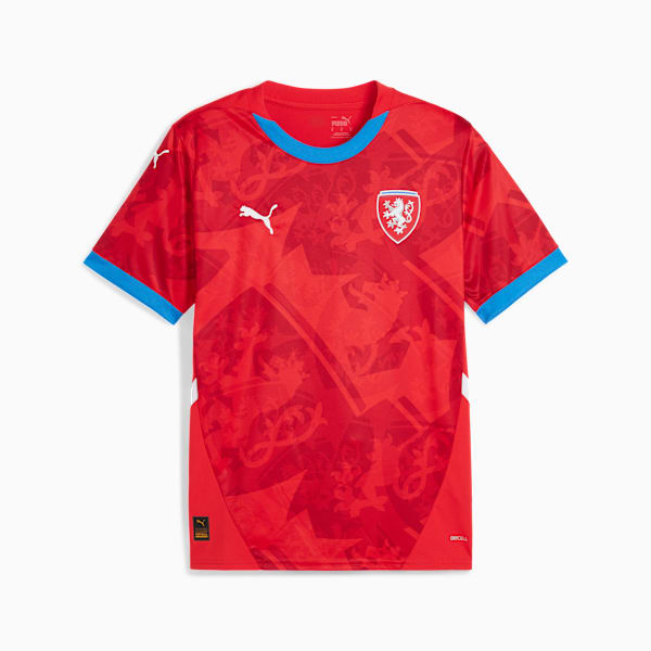 Czech Republic 2024 Home Jersey Men, For All Time Red-Fast Red, extralarge-GBR