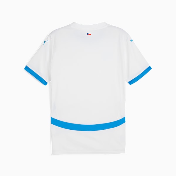 Czech Republic 2024 Away Jersey Men, PUMA White-Ignite Blue, extralarge-GBR