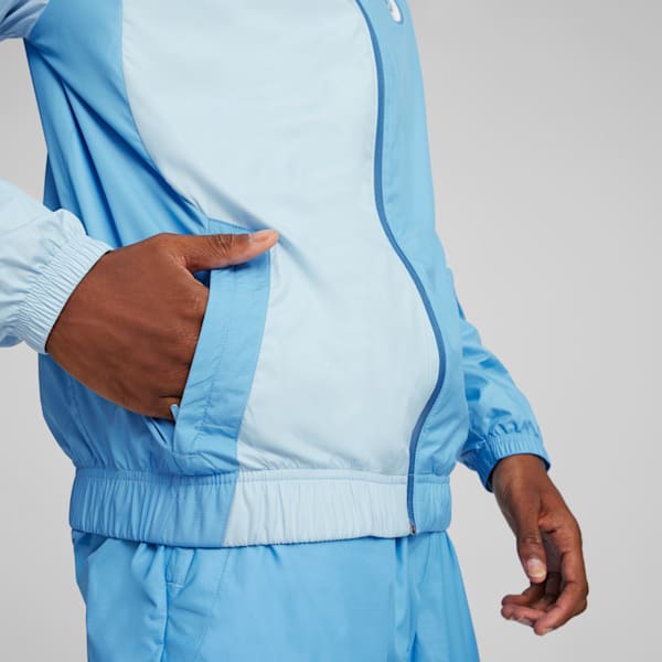 Manchester City Pre-Match Men's Jacket, Regal Blue-Silver Sky, extralarge