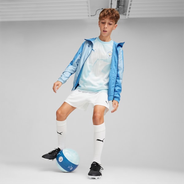 Manchester City Youth Pre-match Jacket, Regal Blue-Silver Sky, extralarge-GBR