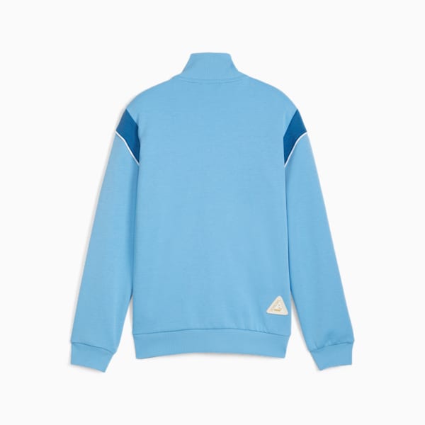 Manchester City FtblArchive Big Kids' Track Jacket, Team Light Blue-Racing Blue, extralarge