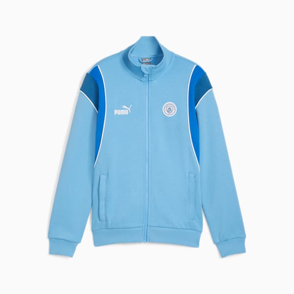 Manchester City FtblArchive Big Kids' Track Jacket, Puma Clothing Softride Rift Slip-On Toddler Girls 5-10 Athletic Shoe, extralarge