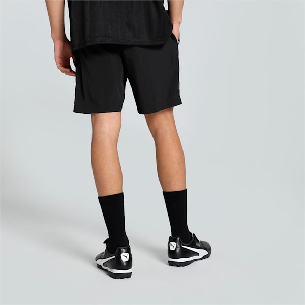 Manchester City FtblNrgy Men's Woven Football Shorts, PUMA Black-Sunset Glow, extralarge-IND