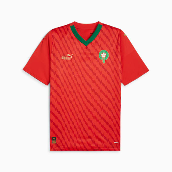 FRMF Women's World Cup Men's Home Replica Jersey, PUMA Red-Power Green, extralarge-GBR
