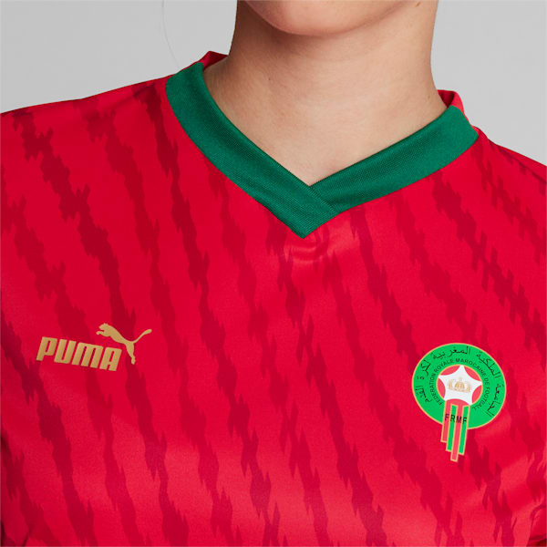 Morocco 23/24 Women's World Cup Home Jersey, PUMA Red-Power Green, extralarge-GBR