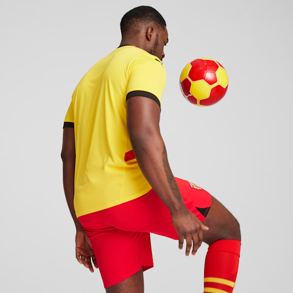 RC Lens 24/25 Home Jersey Men, Pelé Yellow-PUMA Red, extralarge