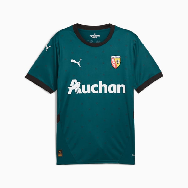 RC Lens 24/25 Away Jersey Men, Varsity Green-PUMA Black, extralarge
