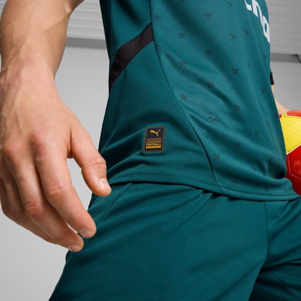 RC Lens 24/25 Away Jersey Men, Varsity Green-PUMA Black, extralarge