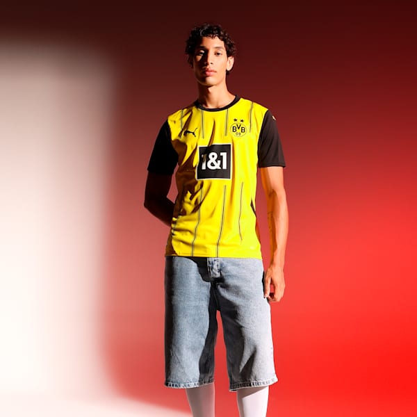 Borussia Dortmund 24/25 Men's Home Jersey, Faster Yellow-PUMA Black, extralarge-IND
