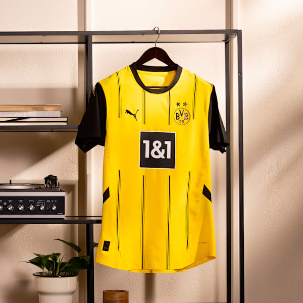 Borussia Dortmund 24/25 Men's Home Jersey, Faster Yellow-PUMA Black, extralarge-IND