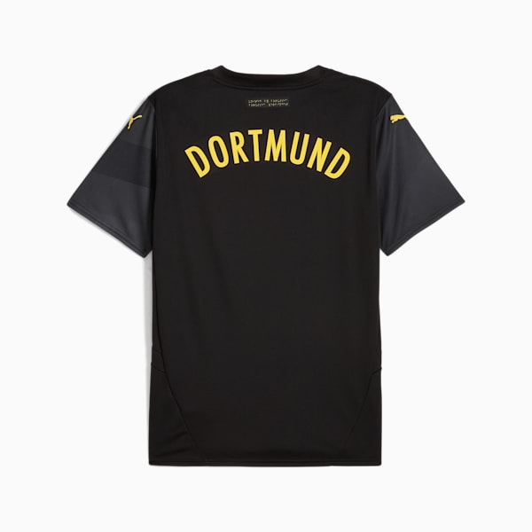 メンズ ドルトムント 2024-25 アウェイ レプリカ 半袖 ユニフォーム, PUMA Black-Faster Yellow, extralarge-JPN