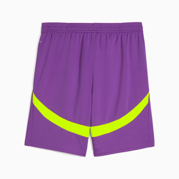Borussia Dortmund 24/25 Men's Football Shorts, Purple Glimmer-Yellow Alert, extralarge-IND