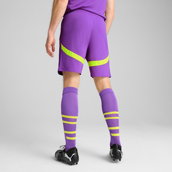 Borussia Dortmund 24/25 Men's Football Shorts, Purple Glimmer-Yellow Alert, extralarge-IND