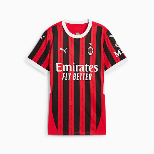 Camiseta AC Milan 24/25 para mujer, For All Time Red-PUMA Black, extralarge