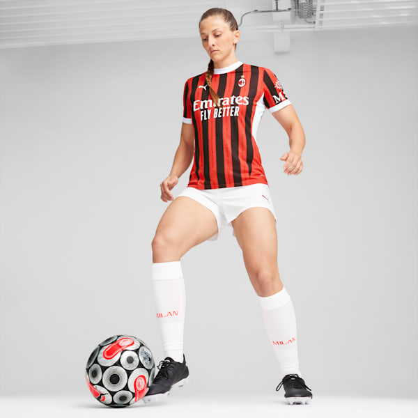 AC Milan 24/25 Women's Home Jersey, For All Time Red-PUMA Black, extralarge