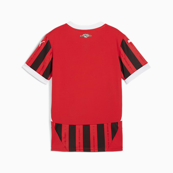 Jersey local réplica AC Milan 24/25 juvenil, For All Time Red-PUMA Black, extralarge