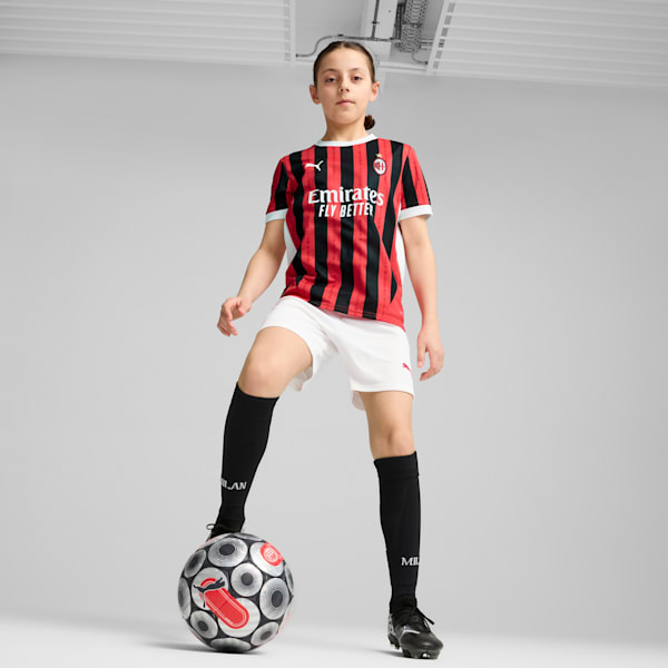 Jersey local réplica AC Milan 24/25 juvenil, For All Time Red-PUMA Black, extralarge