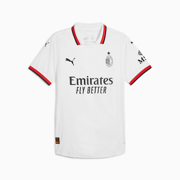 AC Milan 24/25 Away Men's Authentic Soccer Jersey, PUMA White, extralarge