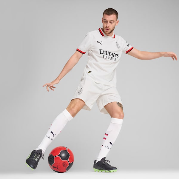 AC Milan 24/25 Away Authentic Men's Soccer Jersey, PUMA White, extralarge