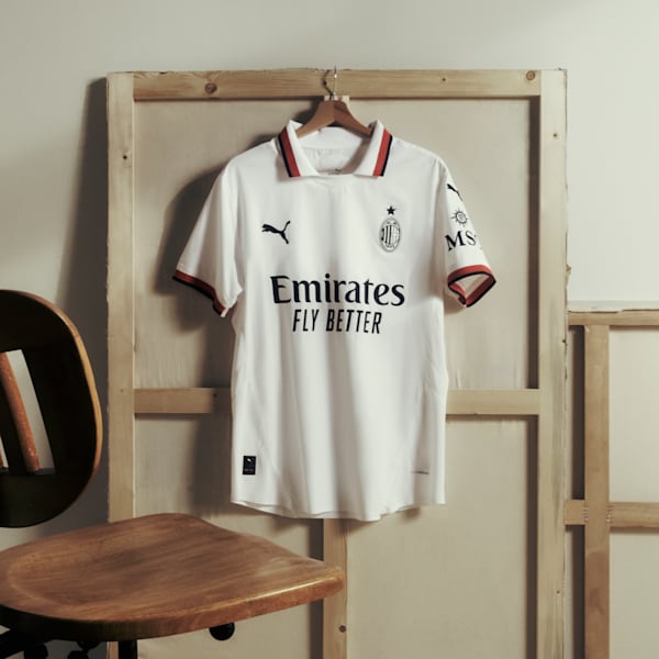 Maillot de soccer réplique AC Milan 24/25 extérieur Femme, PUMA White, extralarge