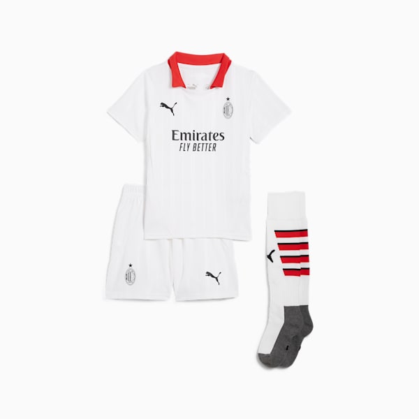 AC Milan 24/25 Away Minikit Kids, PUMA White, extralarge