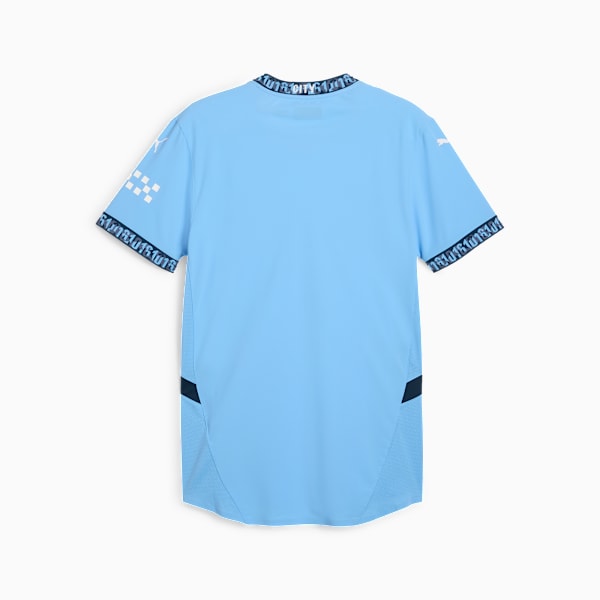 Manchester City 24/25 Authentic Home Jersey Men, Team Light Blue-Marine Blue, extralarge