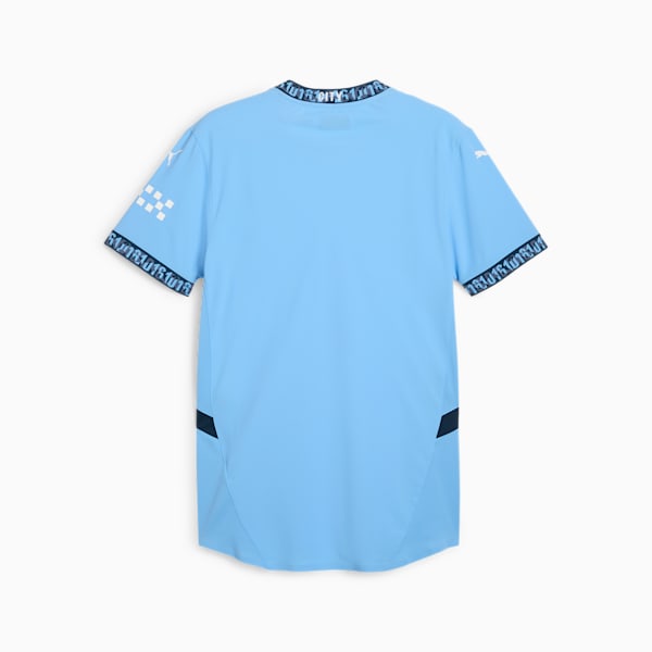 Manchester City 24/25 Men's Authentic Home Jersey, Team Light Blue-Marine Blue, extralarge-IND