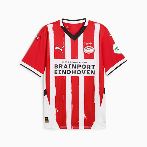 Jersey Hombre local PSV Eindhoven 24/25, For All Time Red-PUMA White, extralarge