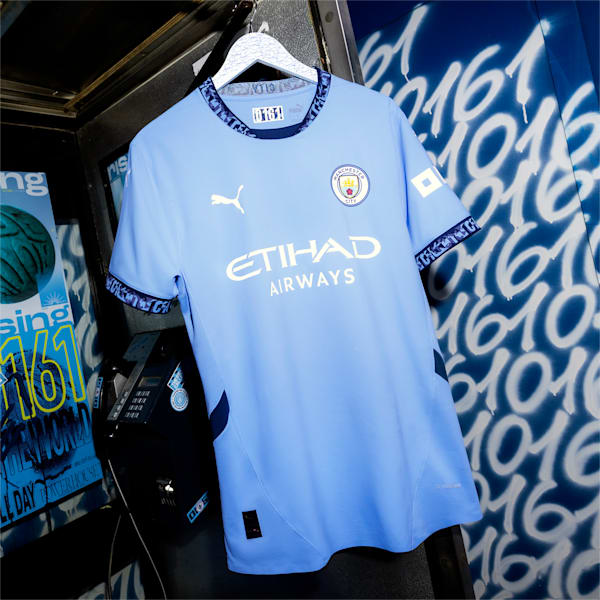 Manchester City 24/25 Home Jersey Youth, Puma Puma Vlado Stenzel Suede, extralarge