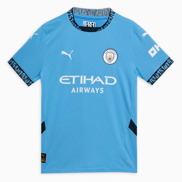 Manchester City 24/25 Youth Home Jersey, Team Light Blue-Marine Blue, extralarge-IND