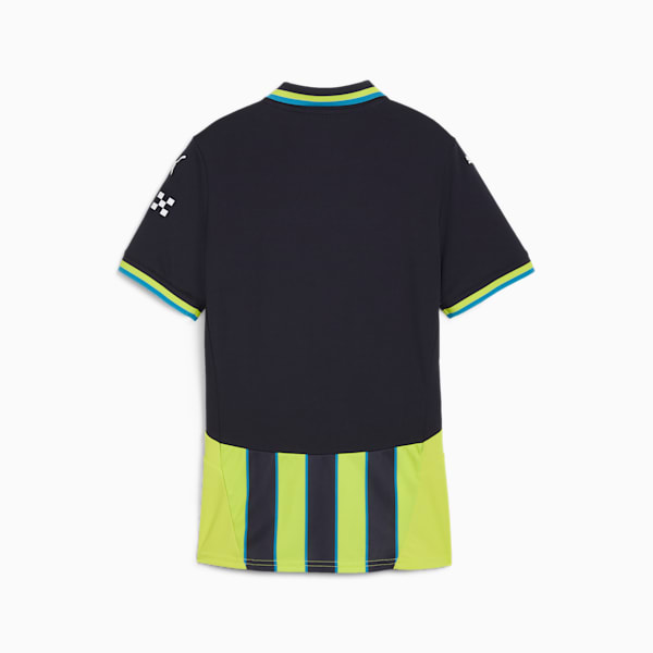 Maillot de soccer authentique Manchester City 24/25 extérieur Femme, New Navy-Yellow Glow, extralarge