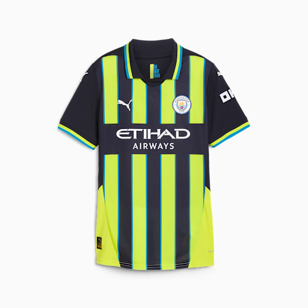 Manchester City 24/25 Away Jersey Women, New Navy-Yellow Glow, extralarge-GBR