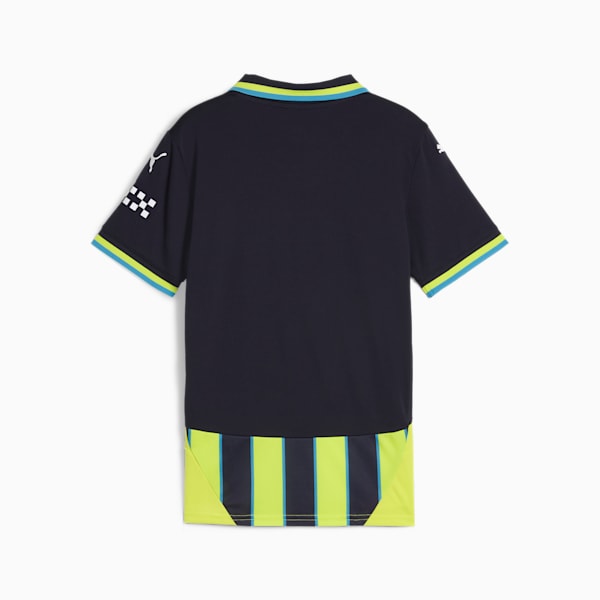 Jersey visitante Manchester Adolescente City 24/25, New Navy-Yellow Glow, extralarge