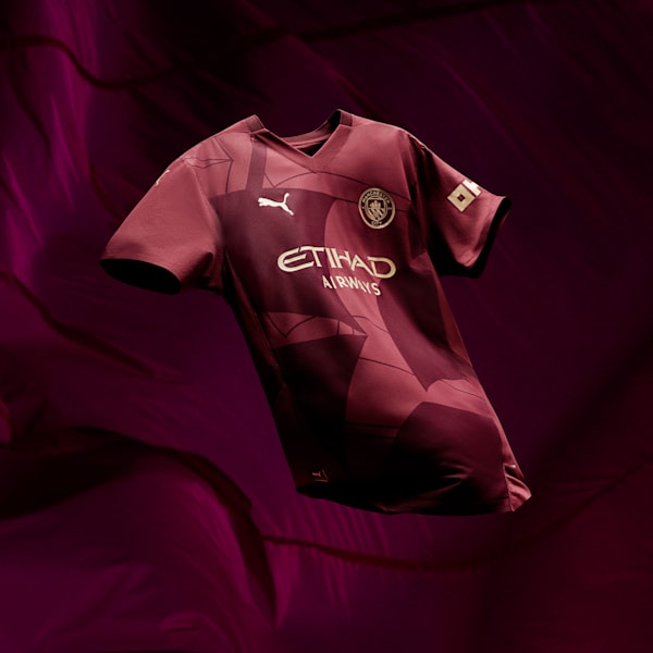 Troisième maillot de soccer Manchester City 24/25 authentique Homme, Dark Jasper, extralarge