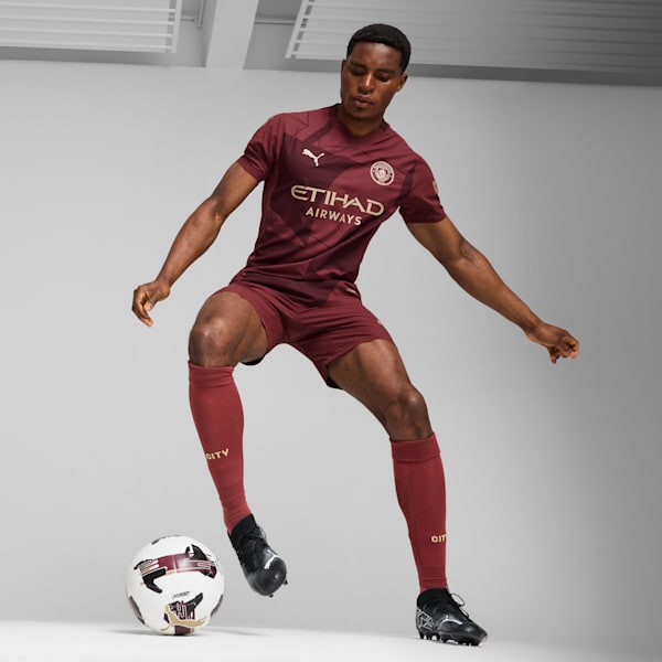 Troisième maillot de soccer Manchester City 24/25 authentique Homme, Dark Jasper, extralarge