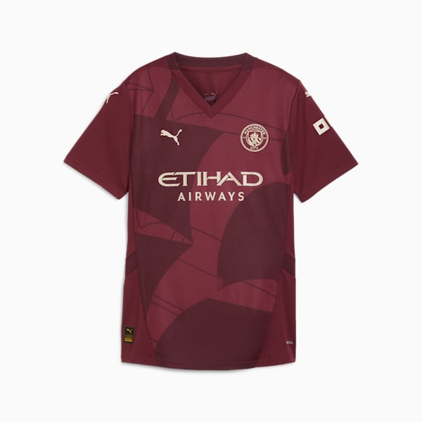 Manchester City 24/25 Third Jersey Women, Dark Jasper, extralarge