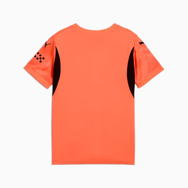Manchester City 24/25 Goalkeeper Short Sleeve Jersey Youth, Neon Sun, extralarge