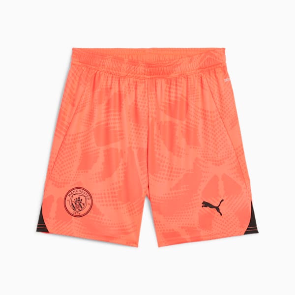 Manchester City 24/25 Goalkeeper Shorts Youth, Neon Sun, extralarge