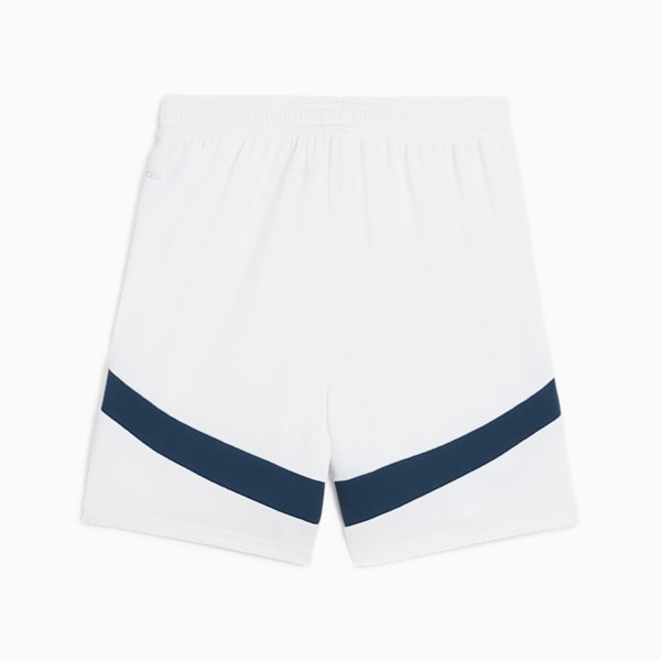 Short de soccer de Manchester City 24/25 Enfant et adolescent, PUMA White-Marine Blue, extralarge