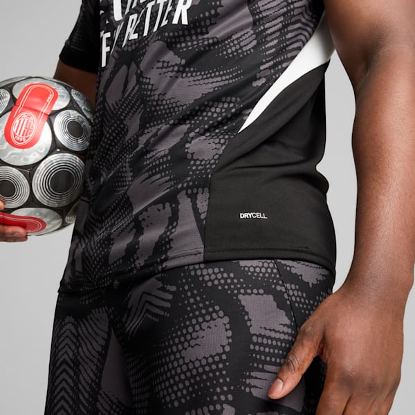 AC Milan 24/25 Goalkeeper Short Sleeve Jersey Men, PUMA Black-Dark Coal, extralarge