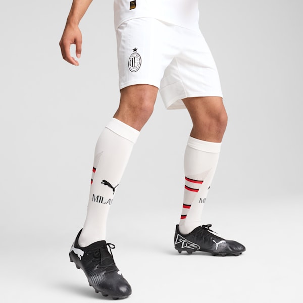 AC Milan 24/25 Men's Football Shorts, PUMA White, extralarge-IND