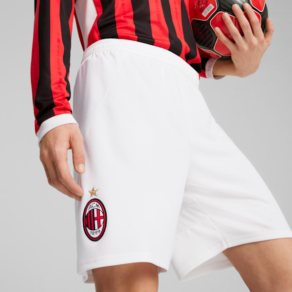 AC Milan 24/25 Shorts Men, PUMA White-For All Time Red, extralarge