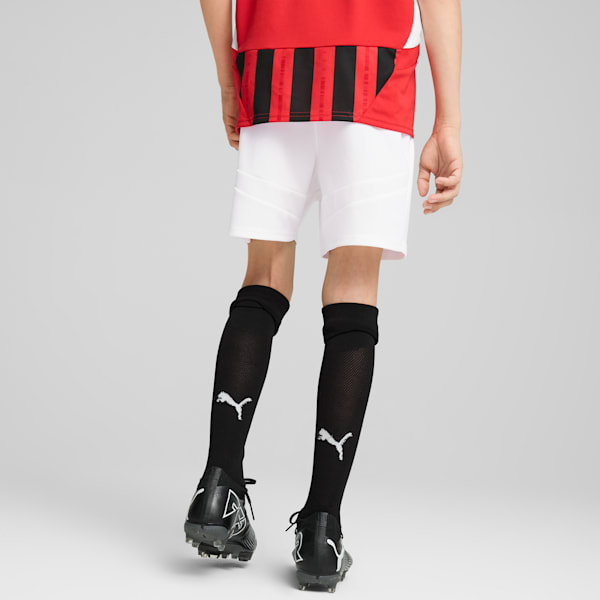 Short de soccer AC Milan 24/25 Enfant et adolescent, PUMA White-For All Time Red, extralarge
