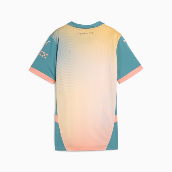 Manchester City 24/25 Replica Fourth Women's Soccer Jersey, Rosebay-Bold Blue, extralarge