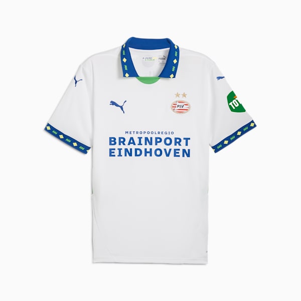 PSV Eindhoven 24/25 Third Jersey Men, PUMA White-Cobalt Glaze, extralarge